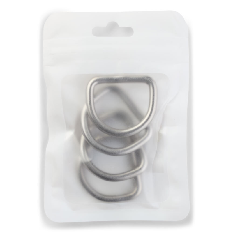 LindeHobby Anillas en D, 4x25 mm, 4 piezas