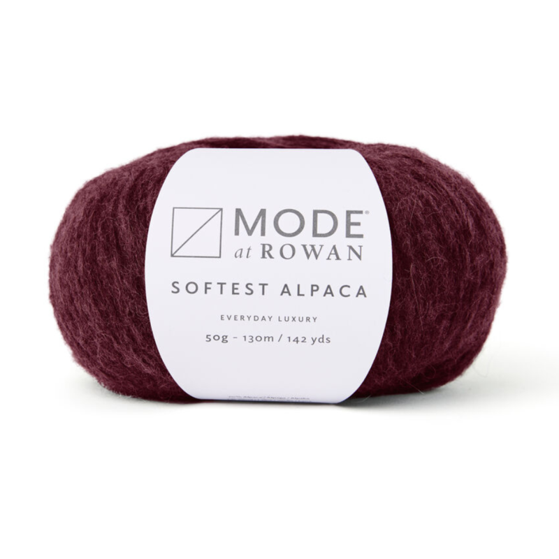 Mode at Rowan Softets Alpaca 20 Cranberry