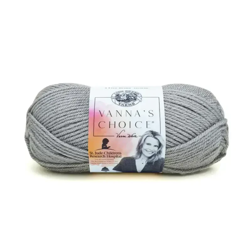 Lion Brand Vanna's Choice 860-149J Silver Grey