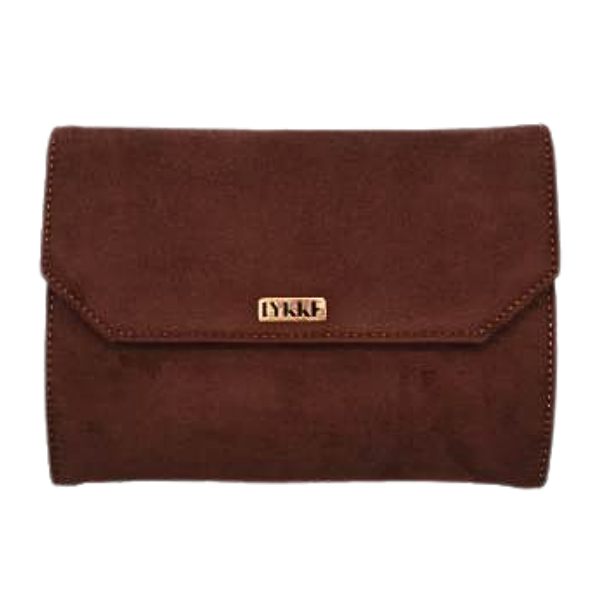 LYKKE Juegos de Agujas Intercambiables Circulares Cypra, Marrón, 13 cm