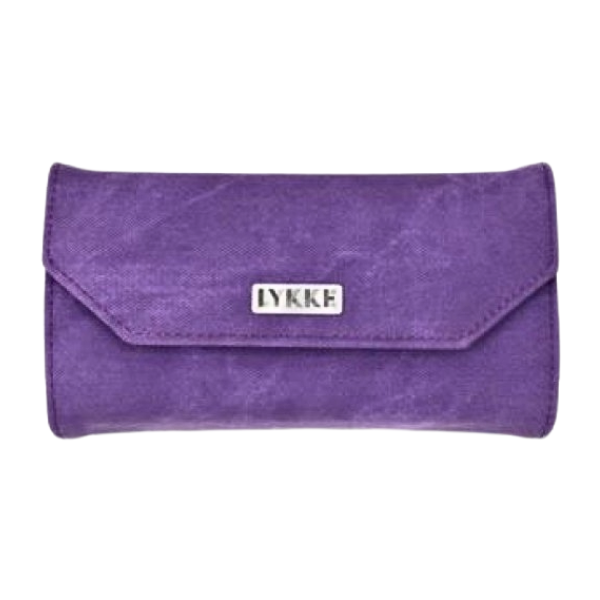 LYKKE Juegos de Agujas Intercambiables Circulares Indigo, Violeta, 9 cm