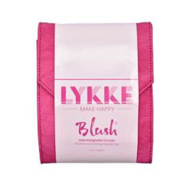 LYKKE Juegos de Agujas Circulares Intercambiables Blush, Starter Set, Fucsia, 13 cm
