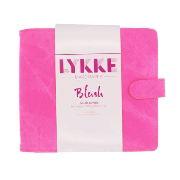 LYKKE Juego de Agujas de Doble Punta Blush, Fucsia, 15 cm (4.00-9.00 mm)
