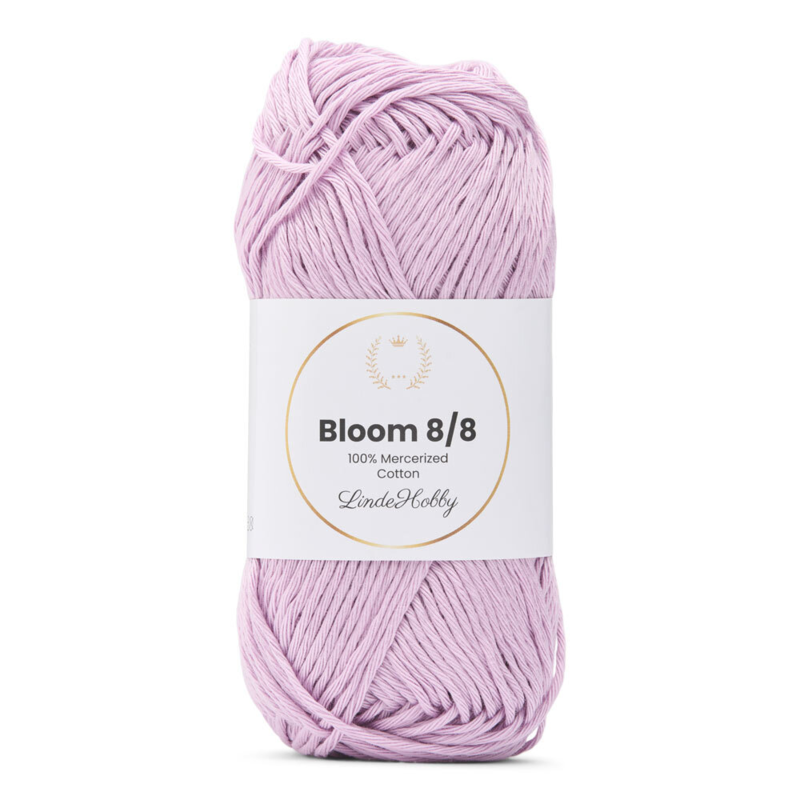 LindeHobby Bloom 8/8 Mercerized Cotton 26 Lila brillante