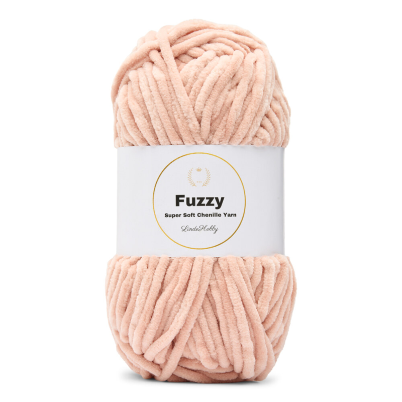 LindeHobby Fuzzy Chenille 24 Beige rosado