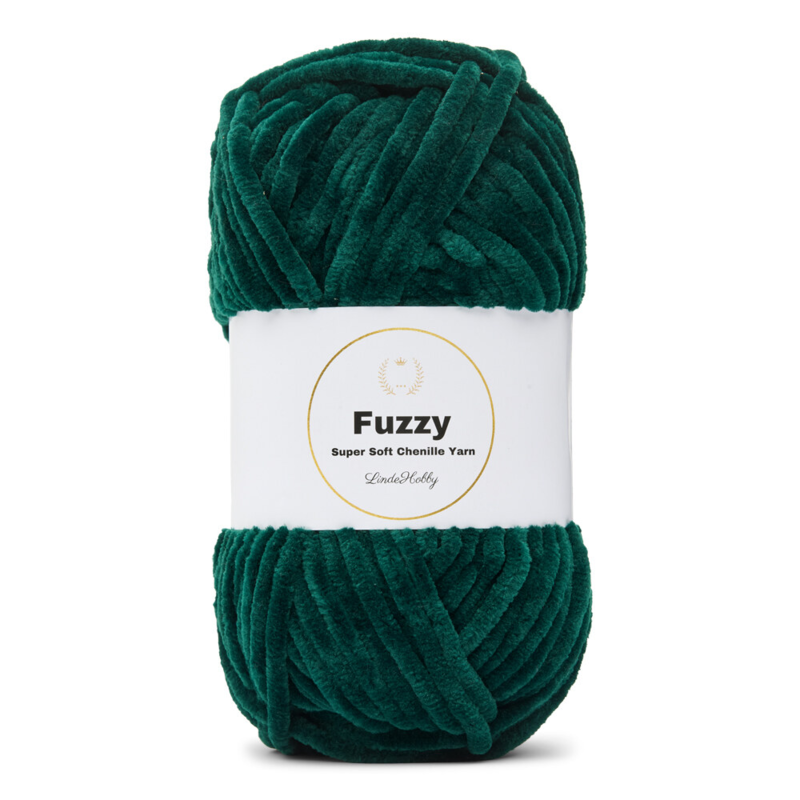 LindeHobby Fuzzy Chenille 46 Verde pato