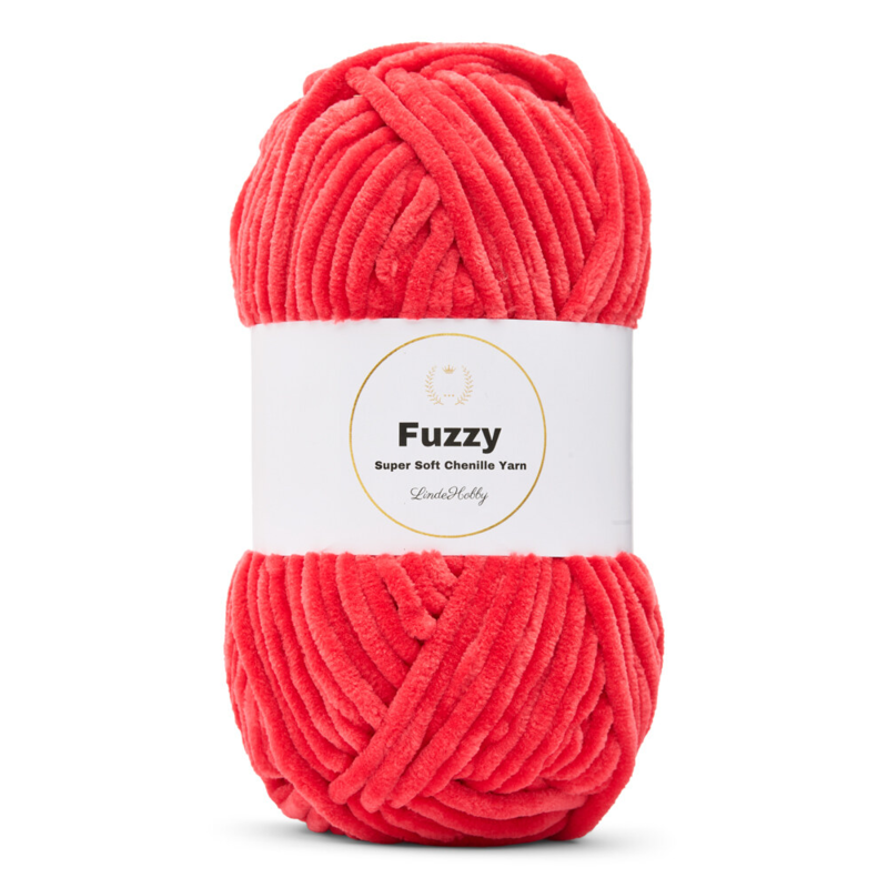 LindeHobby Fuzzy Chenille 35 Coral