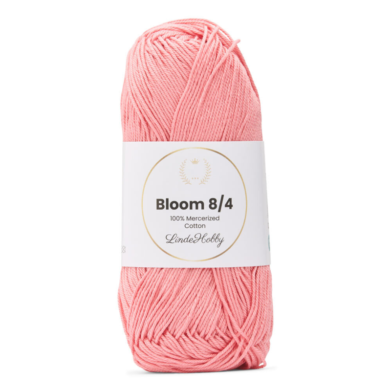LindeHobby Bloom 8/4 Mercerized Cotton 11 Coral