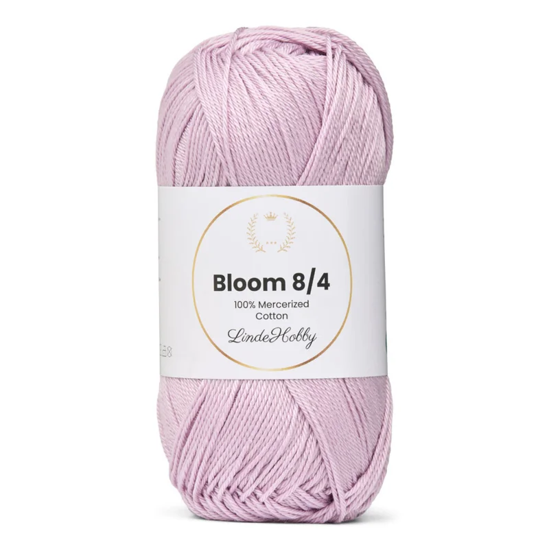 LindeHobby Bloom 8/4 Mercerized Cotton 26 Lila brillante