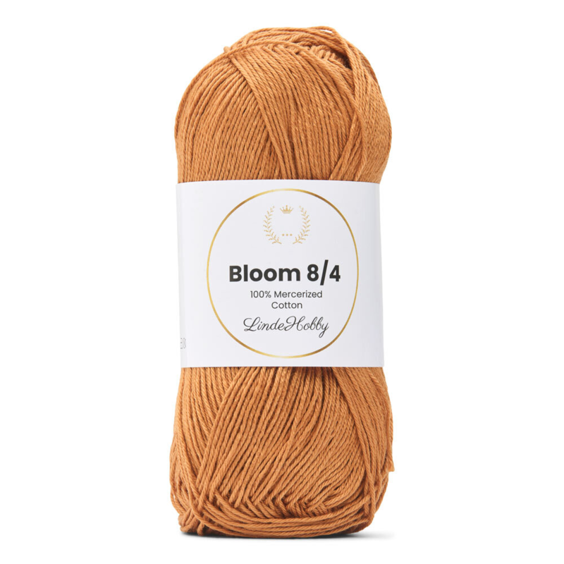 LindeHobby Bloom 8/4 Mercerized Cotton 07 Bronce