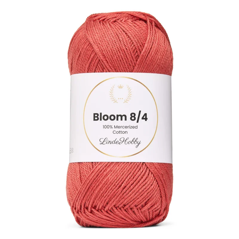 LindeHobby Bloom 8/4 Mercerized Cotton 24 Palo de rosa