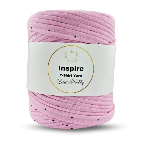 LindeHobby Inspire Print 10 Rosa con lunares negros