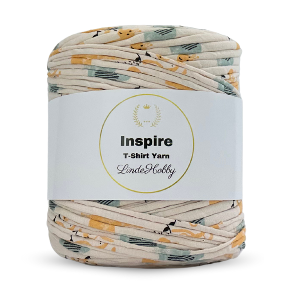 LindeHobby Inspire Print 51 Beige con estampado animal