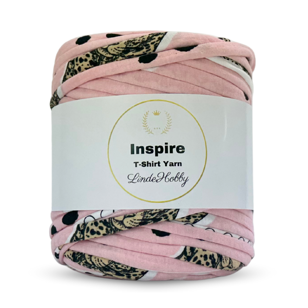 LindeHobby Inspire Print 120 Rosa con estampado animal