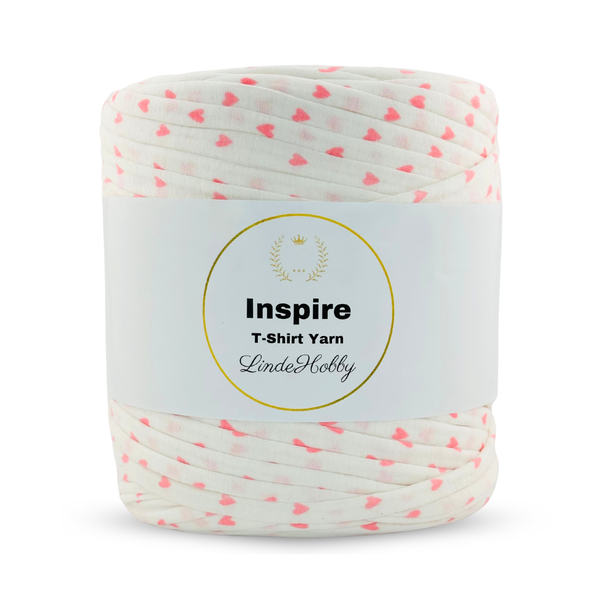 LindeHobby Inspire Print 05 Blanco con estampado rosa
