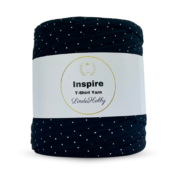 LindeHobby Inspire Print 55 Azul marino con lunares blancos