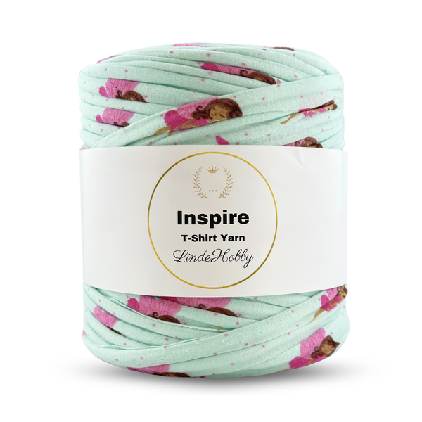 LindeHobby Inspire Print 59 Menta con hada rosa