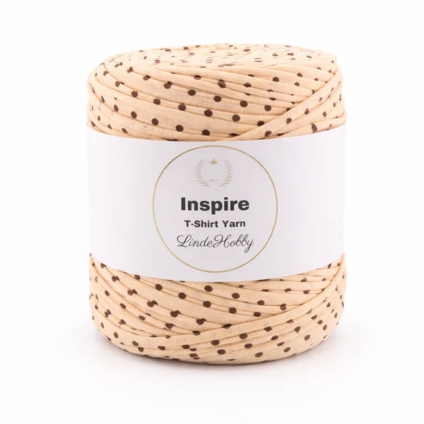 LindeHobby Inspire Print 29 Beige con lunares marrones