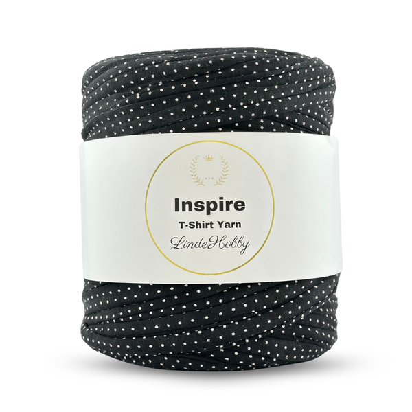 LindeHobby Inspire Print 40 Negro con lunares blancos
