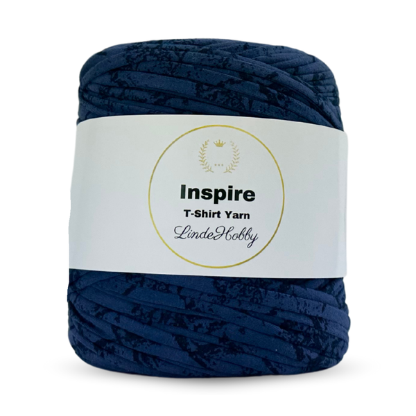 LindeHobby Inspire Print 76 Azul oscuro con estampado