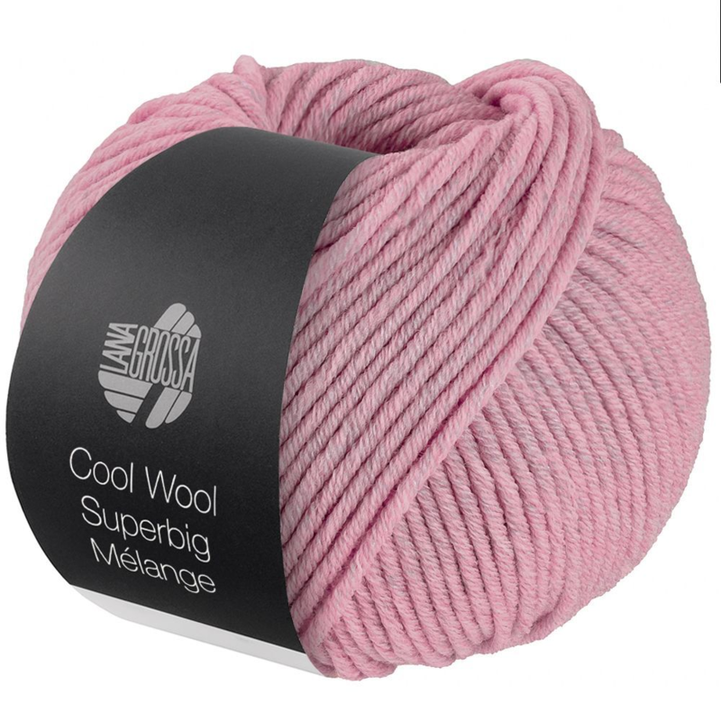 Lana Grossa Cool Wool Superbig 201 Rosa jaspeado