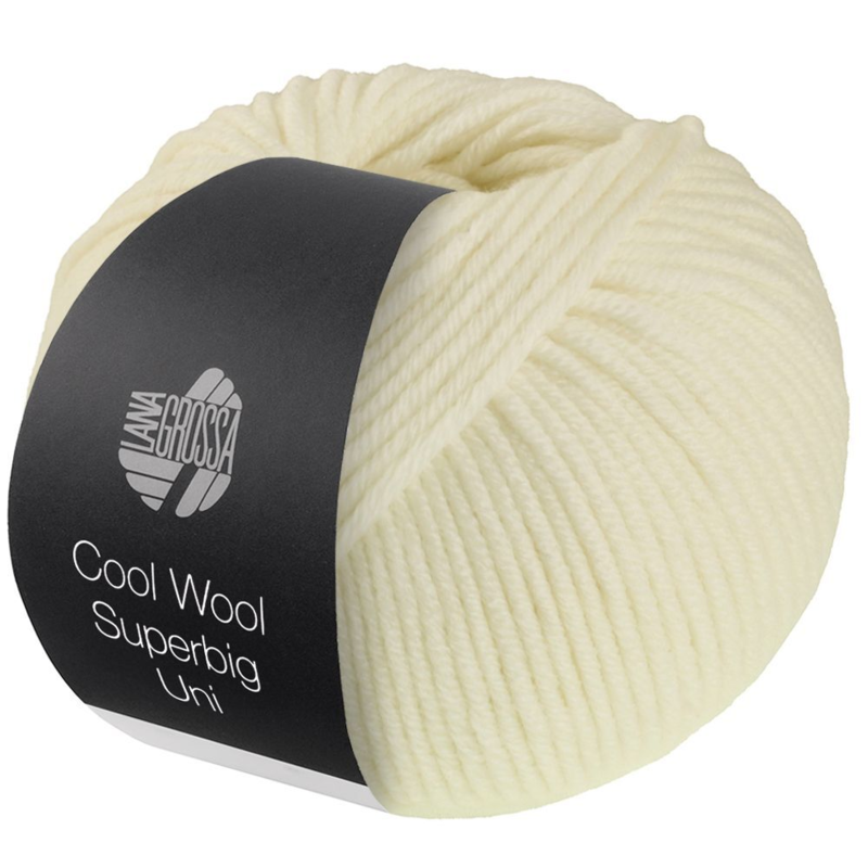 Lana Grossa Cool Wool Superbig 35 Cáscara de huevo