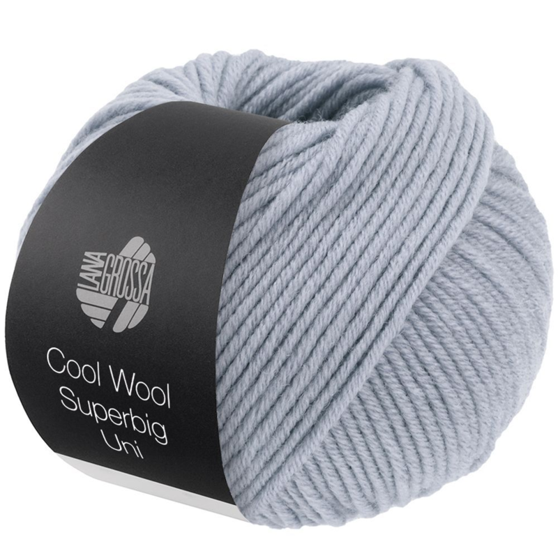 Lana Grossa Cool Wool Superbig 21 Azul pálido
