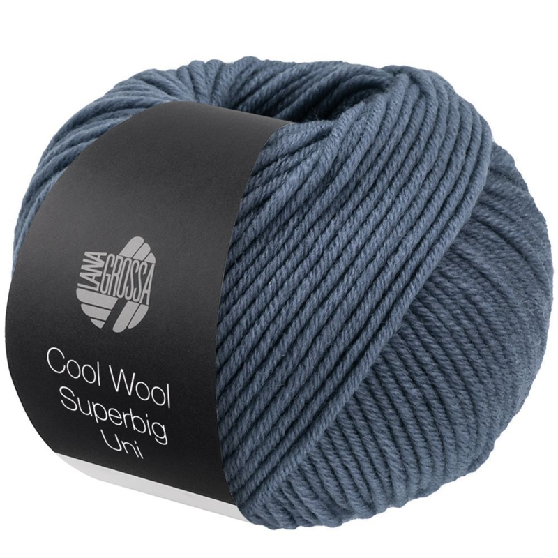 Lana Grossa Cool Wool Superbig 18 Azul acero