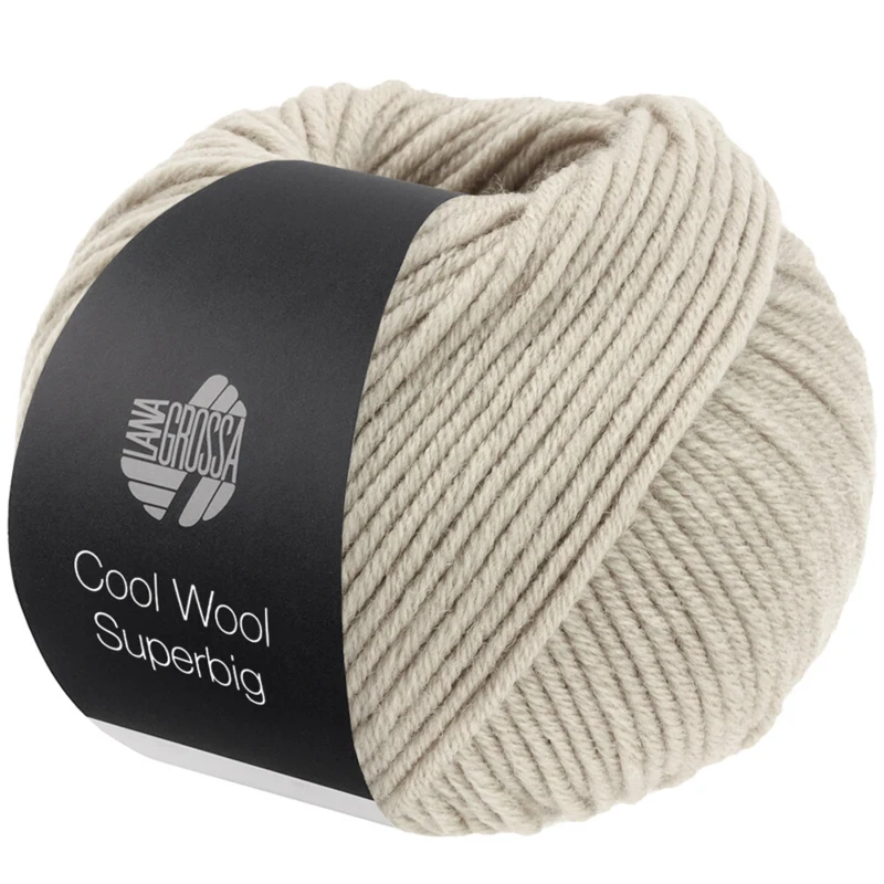 Lana Grossa Cool Wool Superbig 51 Gris plateado