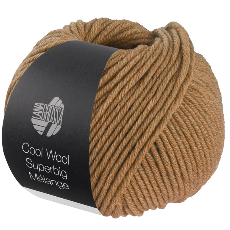 Lana Grossa Cool Wool Superbig 230 Caramelo jaspeado