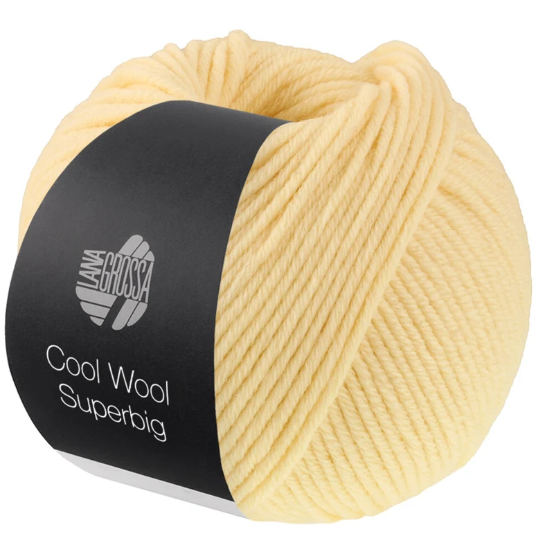 Lana Grossa Cool Wool Superbig 49 Amarillo pálido