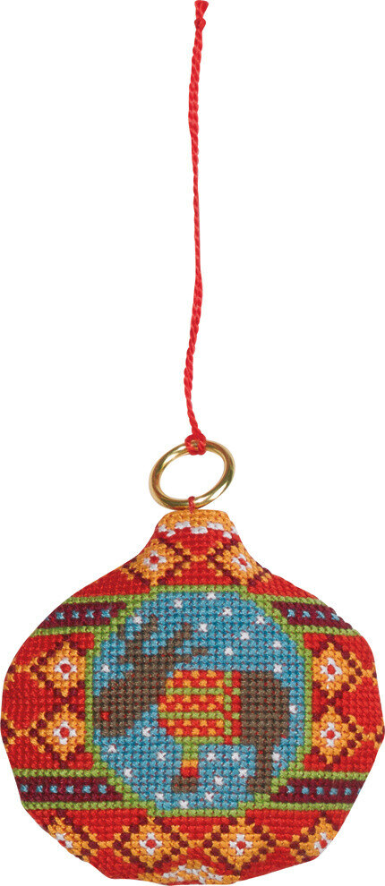 Kit de bordado Alce en bola 8 Ø