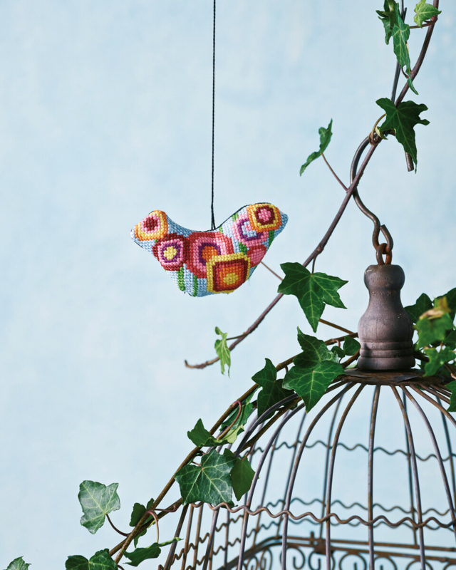 Kit de bordado Anillos 10 x 6 cm