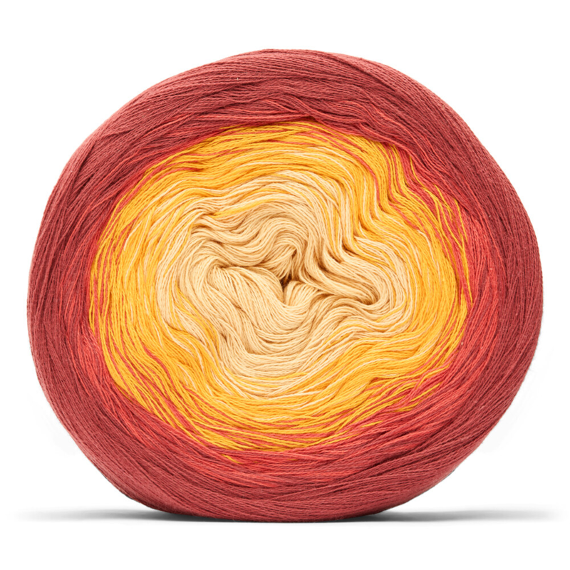 LindeHobby Lily Cotton Cake 03 Fuego del atardecer