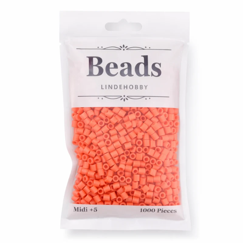LindeHobby Beads 87 Rojo coral