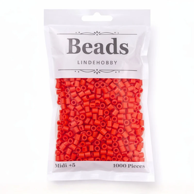 LindeHobby Beads 34 Rojo