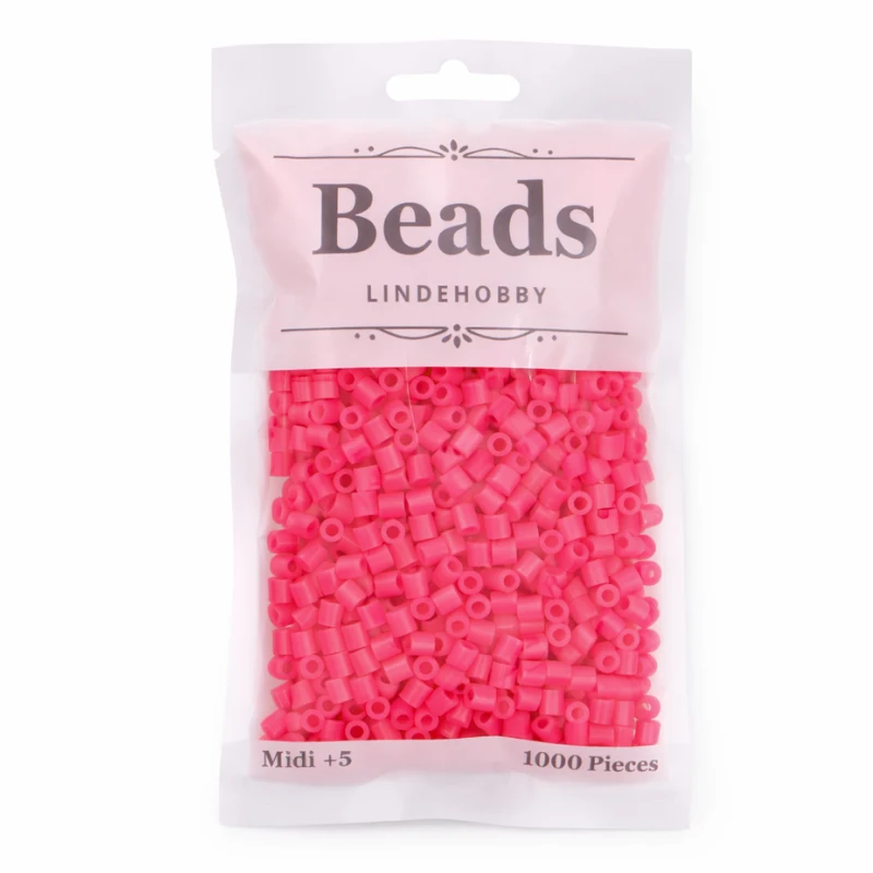 LindeHobby Beads 25 Rosa fuerte