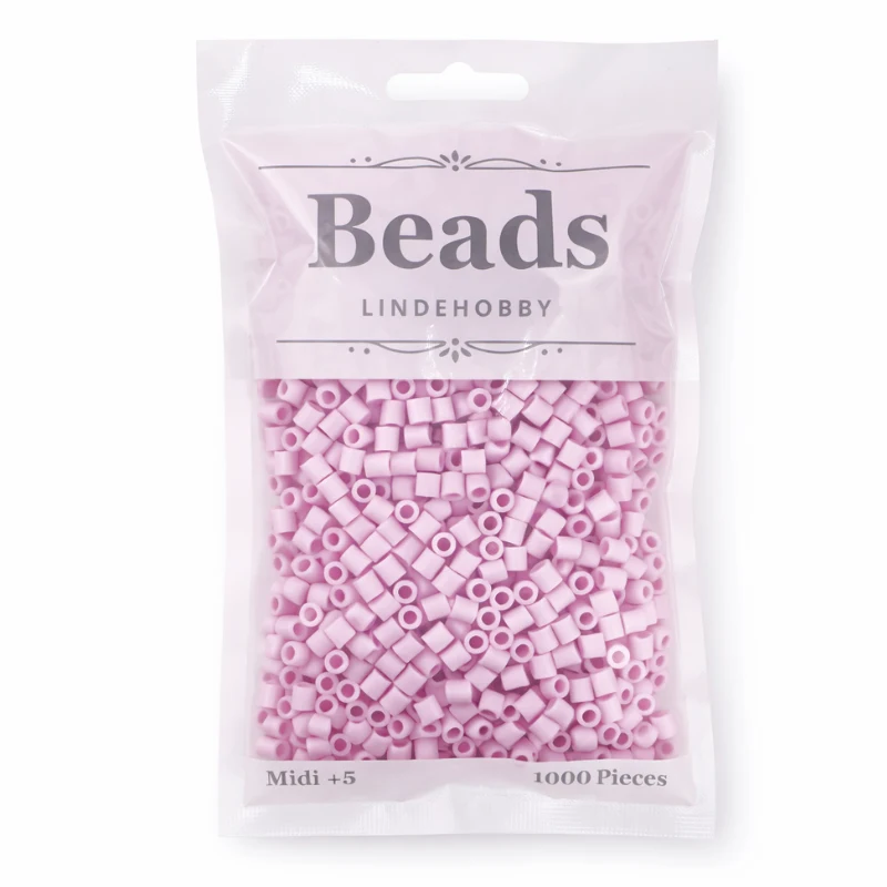 LindeHobby Beads 127 Rosa malvavisco