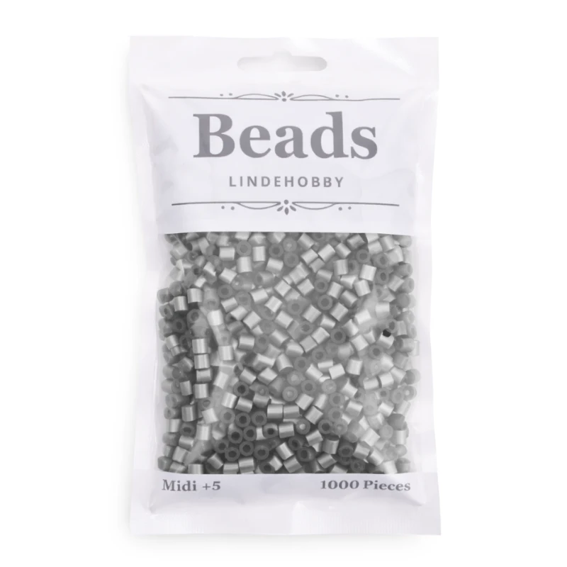 LindeHobby Beads 42 Plata metálica