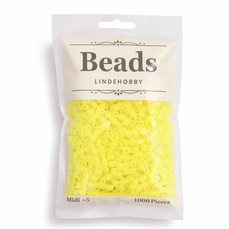 LindeHobby Beads Translucent 04 Amarillo