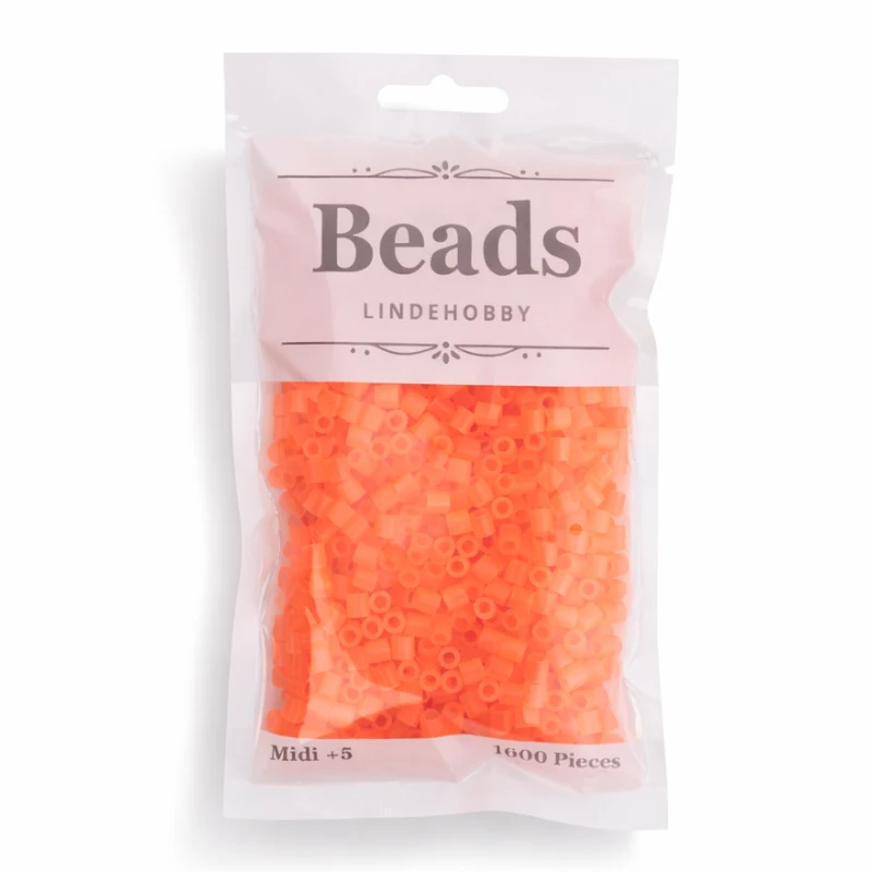 LindeHobby Beads Translucent 03 Naranja
