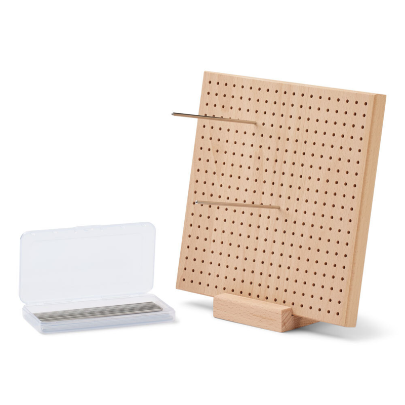 LindeHobby Tablero de Bloqueo, Madera, 20x20 cm