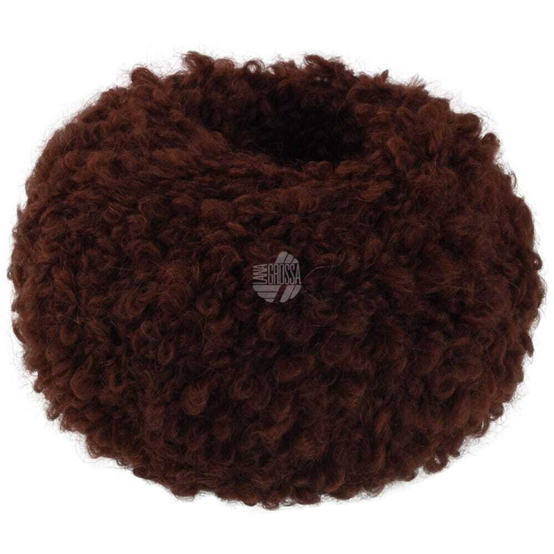 Lana Grossa Orsetto 12 Marrón chocolate