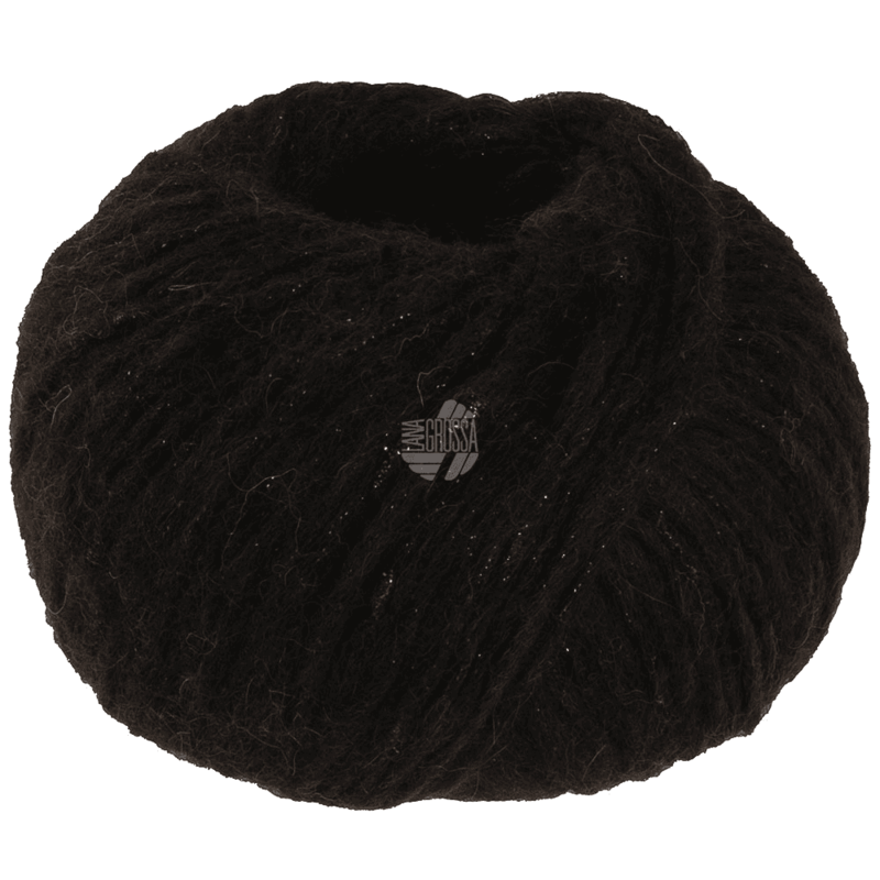 Lana Grossa Lucciola 12 Negro marrón