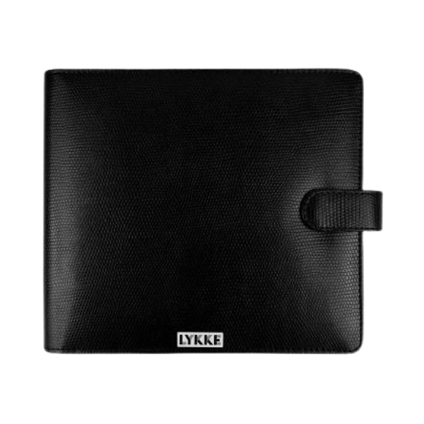 LYKKE Juego de Agujas de Doble Punta Driftwood, Negro, 15 cm (4.00-9.00 mm)