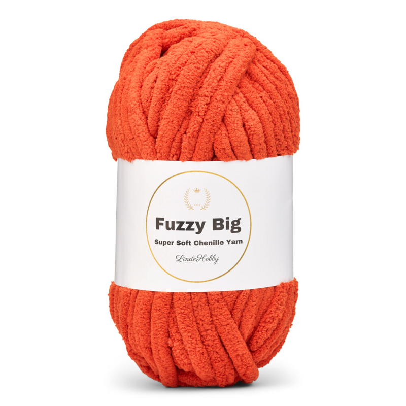 LindeHobby Fuzzy Chenille BIG 25 Terracota
