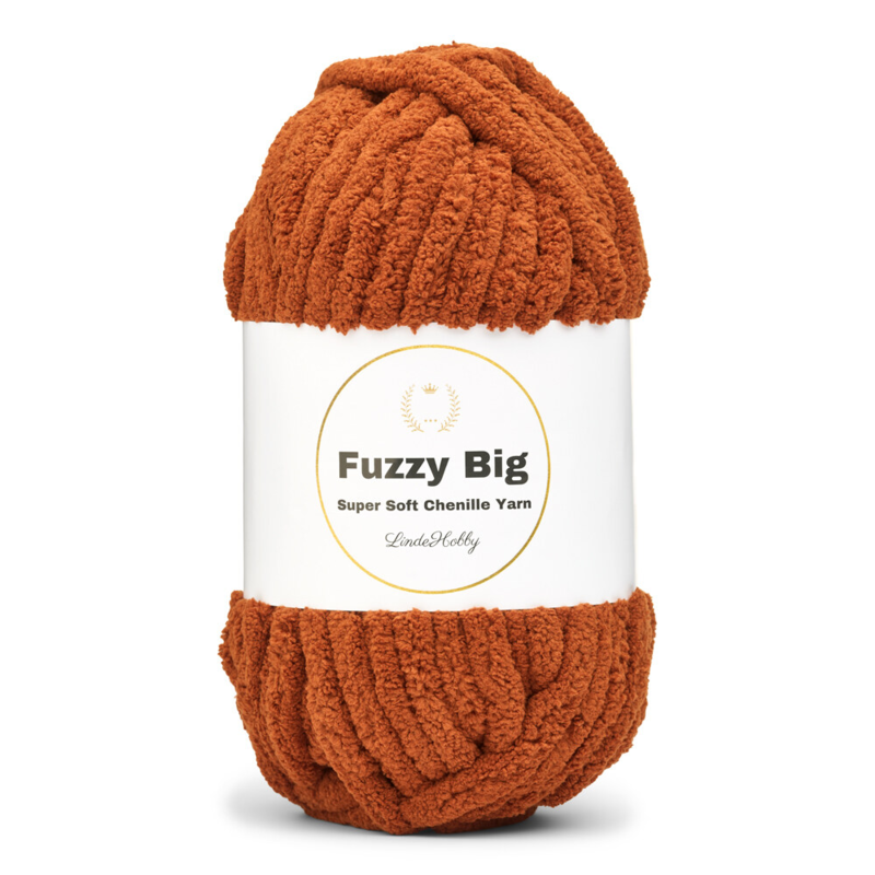 LindeHobby Fuzzy Chenille BIG 34 Cobre
