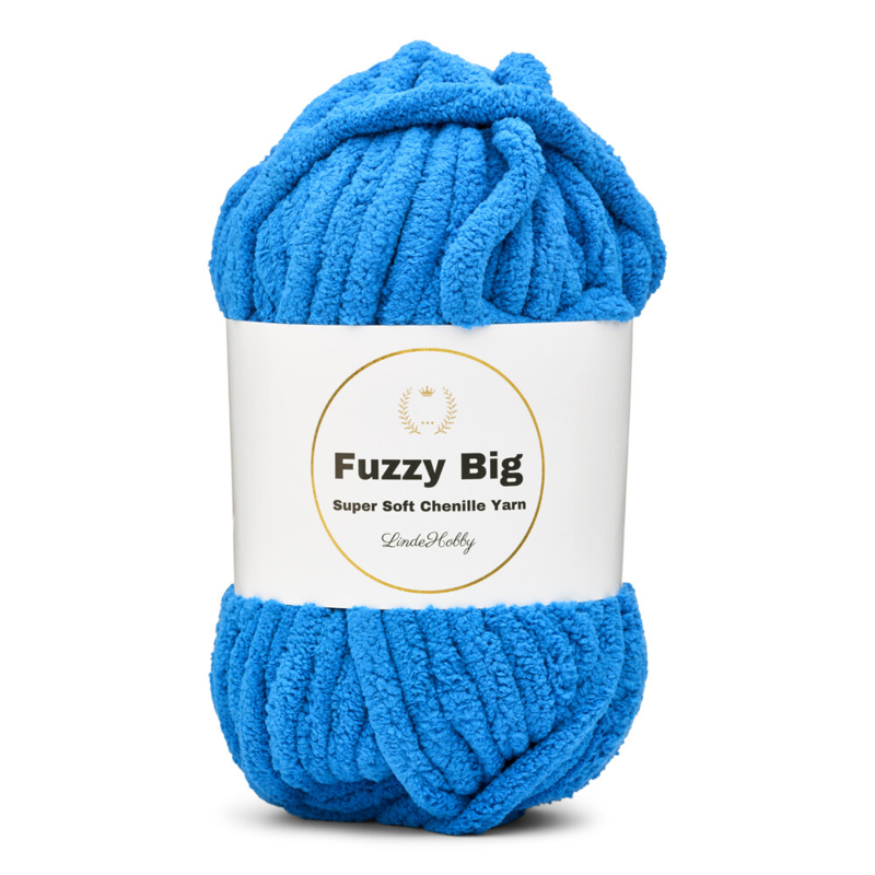 LindeHobby Fuzzy Chenille BIG 30 Azul cielo