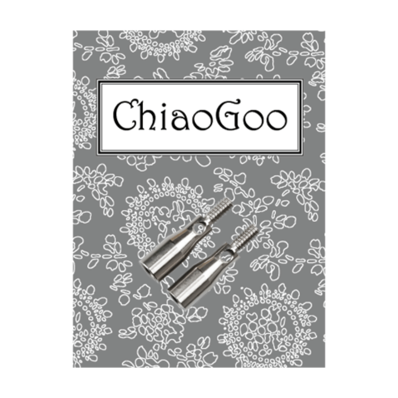 ChiaoGoo Adaptador para Agujas Circulares Intercambiables, 2 uds