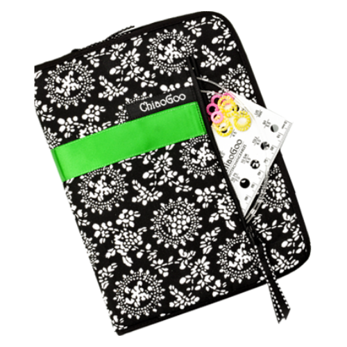 ChiaoGoo Set De Agujas Circulares Intercambiables Spin Bambú Complete 10 cm